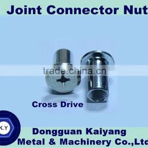 Joint Connector Nut (Furniture Fastener); M6, M8. M10 thumbnail-1