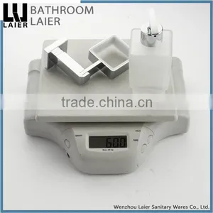 Understated Design Zinc Alloy Chrome Finishing Bathroom Accessories Wall Mounted Soap Dispenser thumbnail-6
