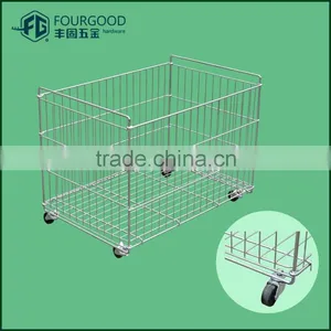 Competitive Price Supermarket Equipments Wire Fruit Basket thumbnail-2