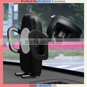 Suction Cup Car Mount With USB Charger thumbnail-1
