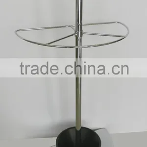 Indoor Decorative Wire Umbrella Holder Chrome Stand thumbnail-1