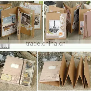 Handmade Paper Scrapbook Kit Album thumbnail-3