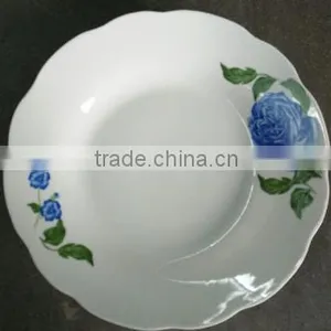 Ceramic Plate Factory in China Bulk Cheap Porcelain Plate Plate Serving Dishes thumbnail-1