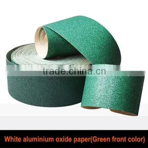 Green Front Color White Aluminium Oxide Abrasive Paper thumbnail-1