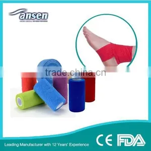 NEW Colorful Non-woven Cohesive Bandage (Latex Free or Tatex) thumbnail-2