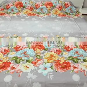 Made in China Hot Sale Printed Fabric for Bed Sheets thumbnail-3