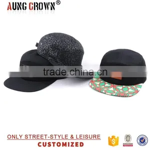 Design 5 Panel Camp Cap Wholesale thumbnail-3