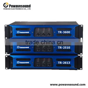 TR-3600 Powavesound Speaker Amplifier Factory TR Series 3 Channel 600W Karaoke Amplifier thumbnail-1