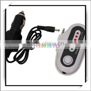 Car MP3 Player Wireless FM Transmitter Connect the Mp3 Player to the Car White thumbnail-1