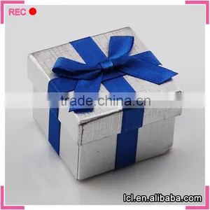 Paper Packaging Box With Ribbon, Hot Sale Jewelry Paper Box thumbnail-1