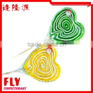 85g Yellow&White Heart Shape Lollipop Candy thumbnail-1