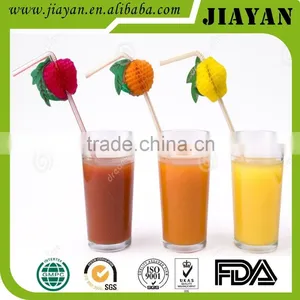 New Design Flexible Drinking Straw With Umbrella/fruit/palm Tree thumbnail-5