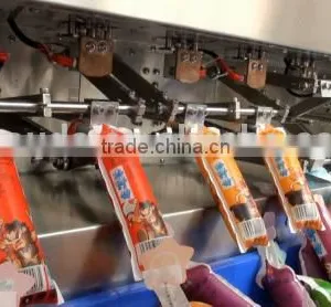 Shape Pouch Bag Filling Sealing Machine in Stock thumbnail-2