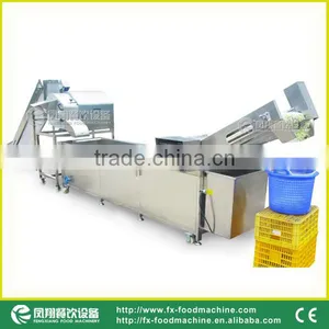 High Efficiency Potato Carrot Dicing and Washing Processing Line thumbnail-1