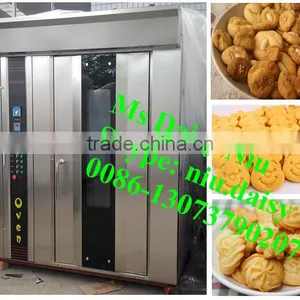 Rotary Hot Air Bread Baking Machine/pastry Cake Baking Oven/biscuit Cookies Baking Oven for Sale thumbnail-1