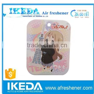 Promo Souvenir Custom Paper Air Freshener for Car thumbnail-1