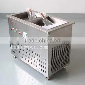 Commercial Double Pan Fried Ice Cream Machine/fried Ice Cream Roll Machine thumbnail-2