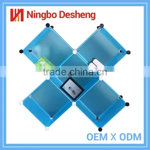 Magic Diy Wardrobe Interlocking Foldable Storage Cube thumbnail-6