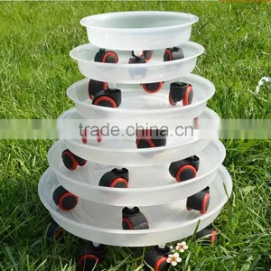 Transparent Saucer With Wheels thumbnail-1