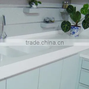 Classic White Kitchen Cabinet With Quartz Countertop on Sale thumbnail-6