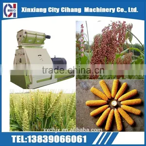 Corn Hammer Mill for Cattle Feed / Wheat Crushing Equipment for Sale thumbnail-3