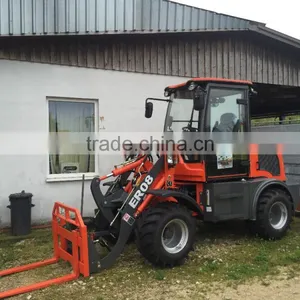 Everun Brand Low Price Compact Wheel Loader for American Market thumbnail-3