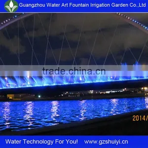 Kazakhstan Design and Customized Large Outdoor Bridge Music Dancing Water Fountain thumbnail-1