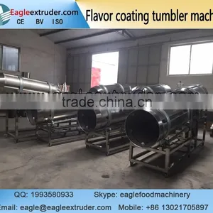 Jinan Eagle Corn Nik Naks Cheetos Flavoring Seasoning Machine , Flavor Coating Tumber Machine thumbnail-1