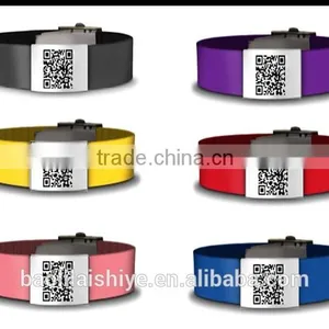 Wholesale Cheap Fashion Silicone id Bracelet thumbnail-6