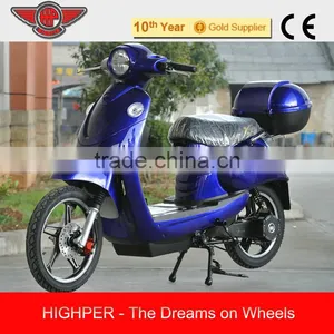 500W, 800W 48V 20Ah VESPA Type Electric Motorcycle, Electric Motorbike (EB05) thumbnail-1
