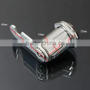 25mm Cam Lock Filing Cabinet Mailbo Drawer Cupboard Letter Bo With 2 Keys thumbnail-6