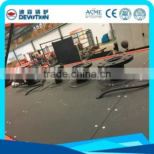 350Kw to 1400Kw Horizontal Type Oil and Gas Fired Hot Water Boiler thumbnail-5