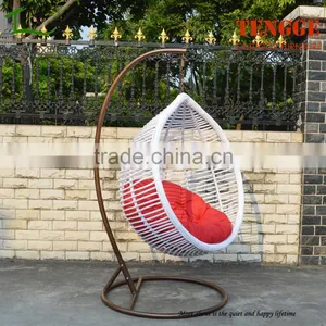 TG-16010 New Season Wide Round Rattan Swing Large Rattan Hanging Chair thumbnail-1