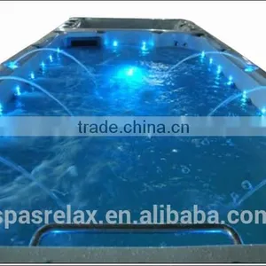 Big Plastic Swimming Pools Water Jet With 17" TV Powerful Air Jets for Adult thumbnail-3