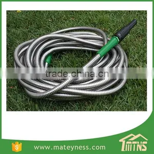 Custom Length Water High Pressure Flexible Stainless Steel Metal Garden Hose thumbnail-1