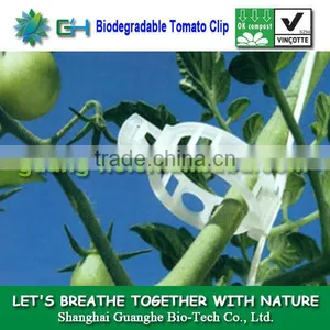 Compostable Eco-friendly PLA/polylactide Greenhouse Tomato Plastic Clips thumbnail-1