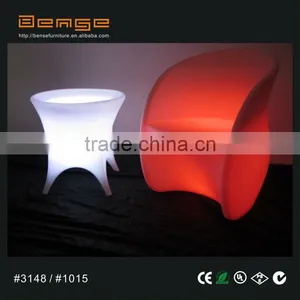 Red Color LED Chair With Small Side Table thumbnail-1