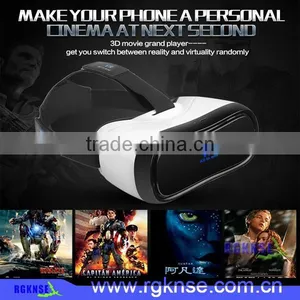 China Factory and Good Quality Lower Price Plastic VR Headset All in One VR With High Transparent Optic Resin Material thumbnail-2