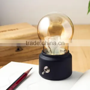England Style Retro Bulb Light, LED Charge Table Lamp Night Lamp thumbnail-2
