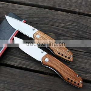 Custom Wooden Multifunction Blade Knife,outdoor Survival Tool Knife thumbnail-3