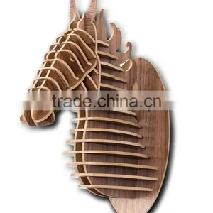 DIY Unicorn Head 3D Wall Hanging Decoration thumbnail-1