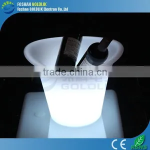 Wholesale Plastic Rechargeable RGB LED Plastic Ice Bucket thumbnail-1