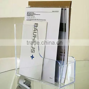 OF5122 Acrylic Single Book Rack/ Magazine Rack thumbnail-1