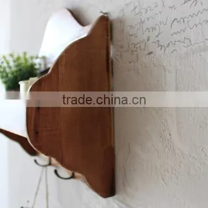 Home Decor Wooden Decorative Wall Shelf thumbnail-3