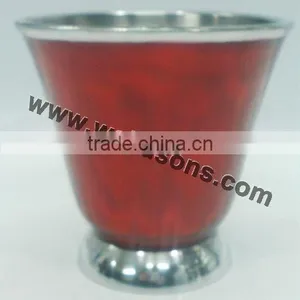 Decorative Flower Vase, Metal Vase, Home Decor thumbnail-1