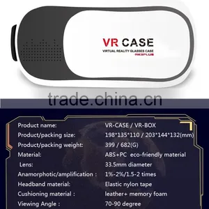 ZOOM FUNCTION VR Case 3plus 3D Glasses VR Box With Headstrap vr Glasses for Mobile Phone thumbnail-5