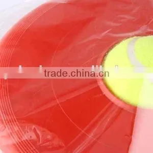 2PC Plastic Pet Toy Hollow Frisbee With Tennis Ball/new Design Hot Sale Dog Toy thumbnail-2