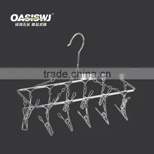 Metal Hanger,clothing Hanger---s/s--12clips thumbnail-1