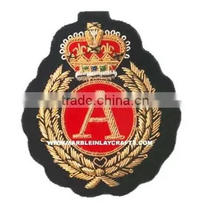 Hand Embroidery Bullion Wire Patches thumbnail-1
