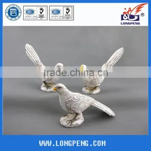 Resin Animal White Bird Garden Decoration thumbnail-1